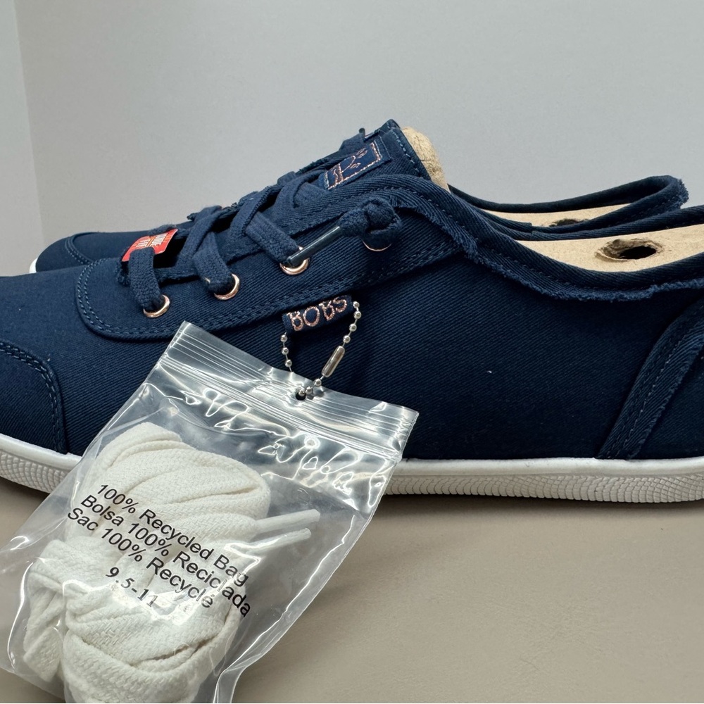 Skechers Women's Navy Casual Shoes - Picture 2 of 13